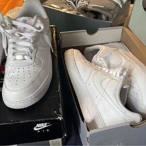 Nike Air All-White Sneakers